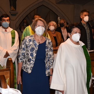 Dir. B. Gruber-Aichberger und Waltraud Möstl