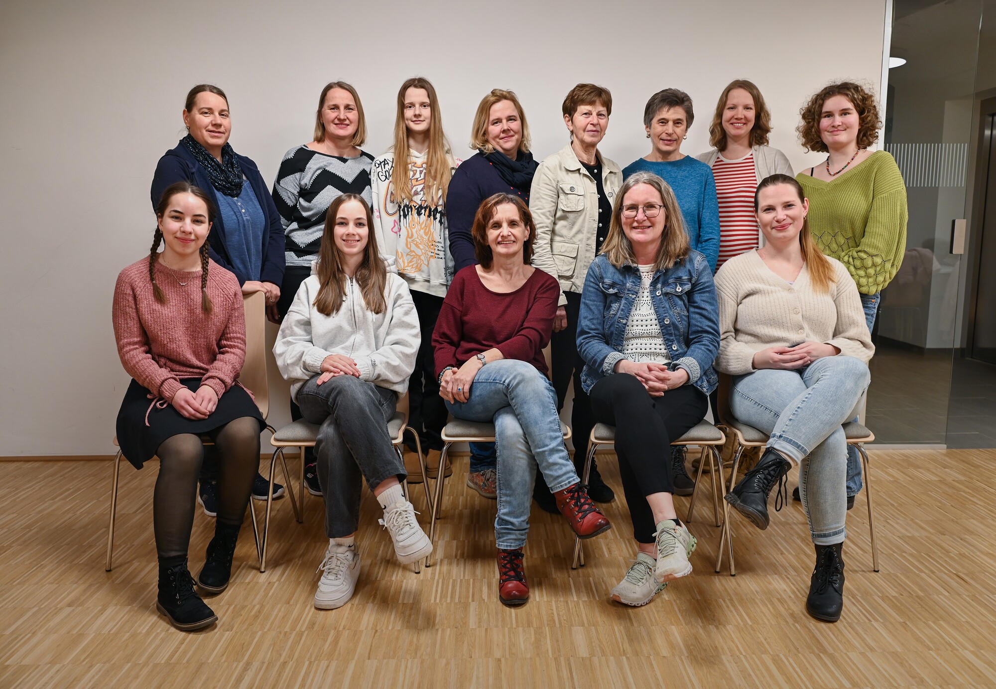 Team der öffentlichen Bibliothek der Pfarre Putzleinsdorf