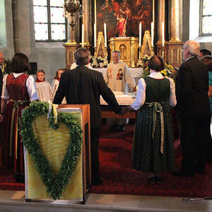 Messe für Ehejubilare am 20.05.2012