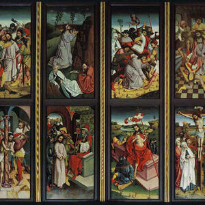 Gotische Tafelbilder: Leiden Christi
