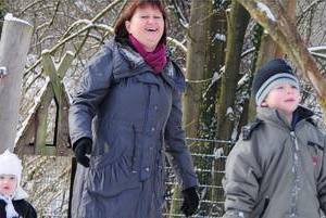 Schnee im Kindergarten