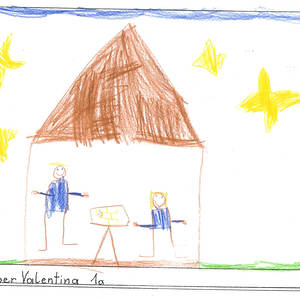 Valentina Gruber, Volksschule St. Marienkirchen an der Polsenz, Klasse 1a