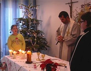 Weihnachtsgottesdienst im Seniorenheim