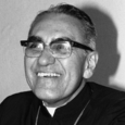 Archbishop Oscar Romero at home, 20 November 1979. Known locally as Monseñor Romero, Archbishop Romero was assassination by a gunman inside El Salvador's cathedral shortly after his homily on 24 March 1980. His death provoked international outcry for