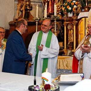 Pfarrheimsegnung 2012