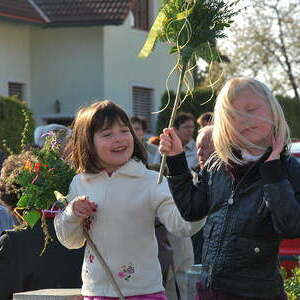 Palmsonntag in Lacken
