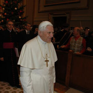 Rom - Christbaum für Papst