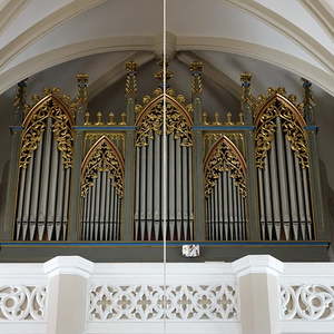 Johann-Nepomuk-David-Orgel in der evangelischen Christuskirche Wels