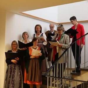 Knödelessen in St. Quirinus nach dem Erntedankfest