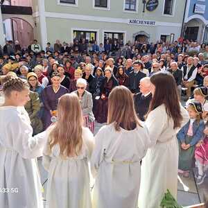 Erntedank - Verabschiedung Mesner u Organistin