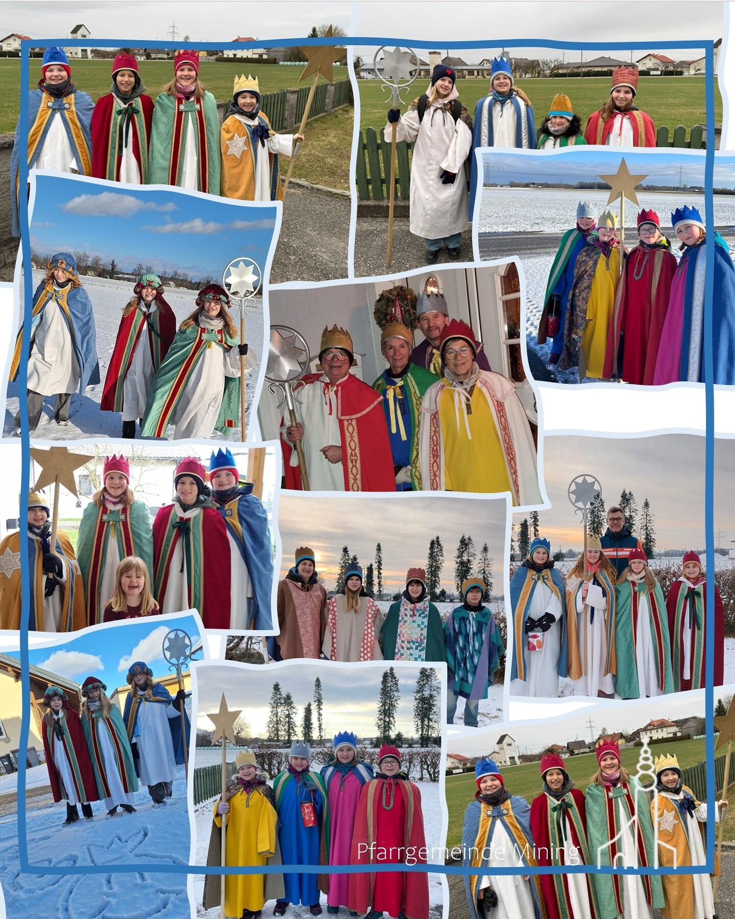 Sternsingen in Mining