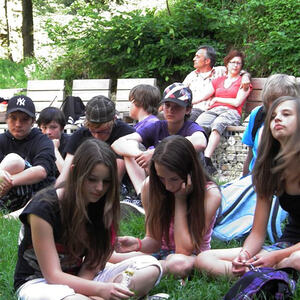 Firmlinge auf der Schaunburg