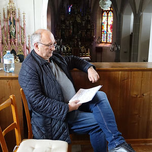 Wolfgang Kreuzhuber beim Ökumenischen Orgelseminar in Ungenach