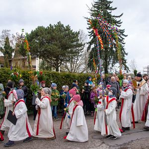 Palmprozession und Heilige Messe