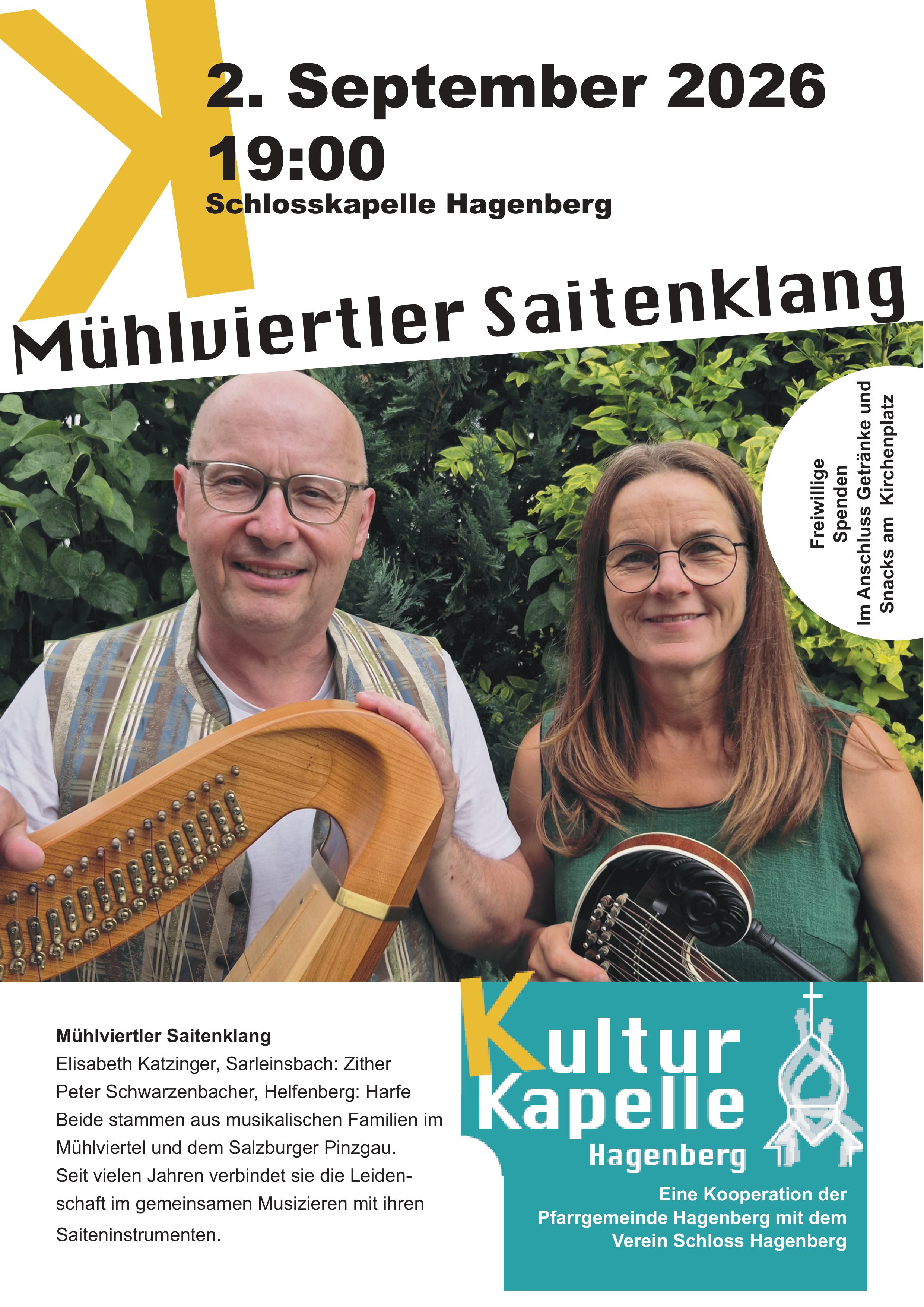 KulturKapelle / Pfarrgemeinderat Hagenberg KulturKapelle