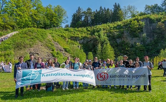 Gedenk- und Befreiungsfeier Mauthausen: Jugendgedenkmarsch