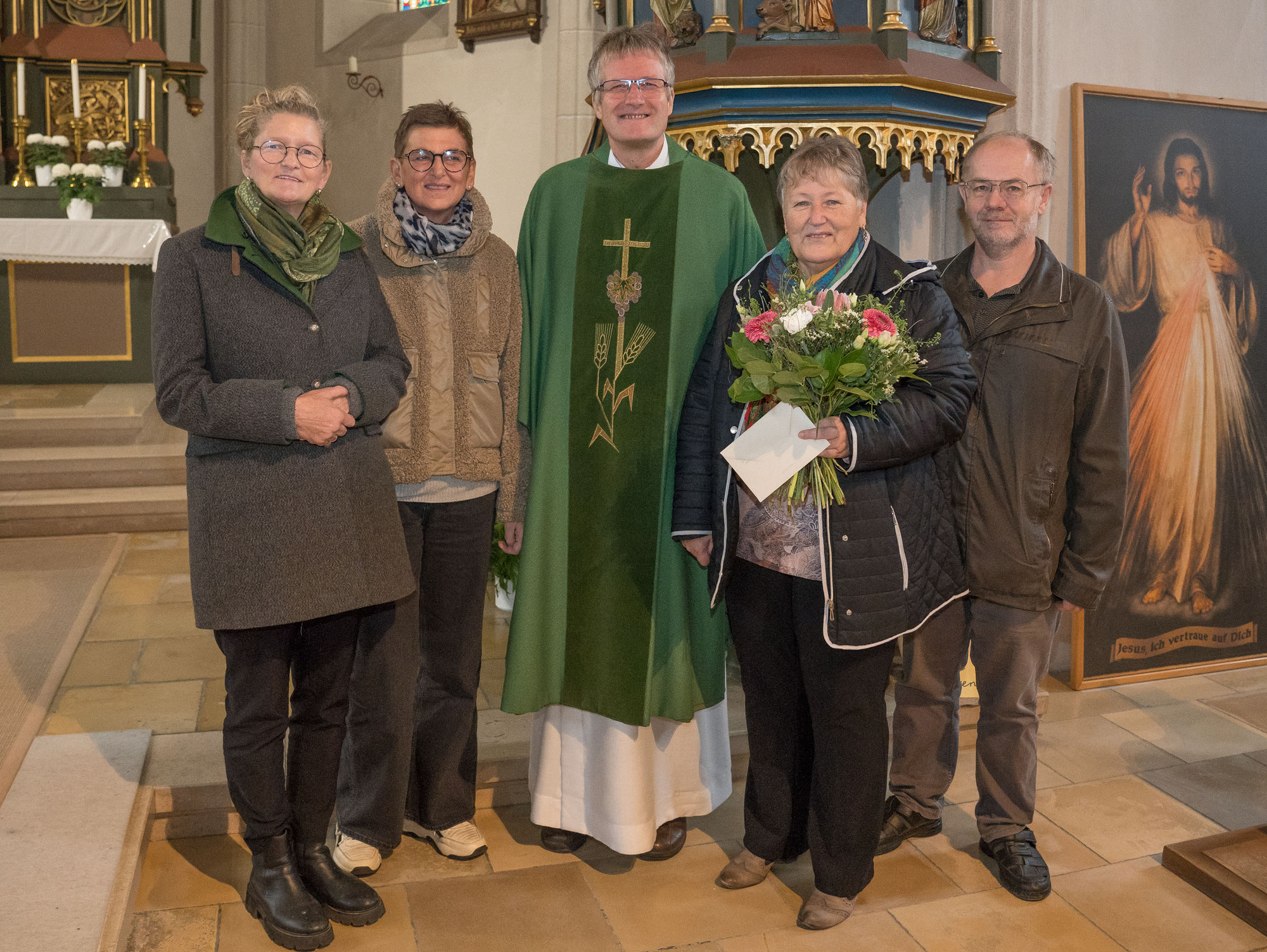 28 Jahre im Pfarrsekretariat