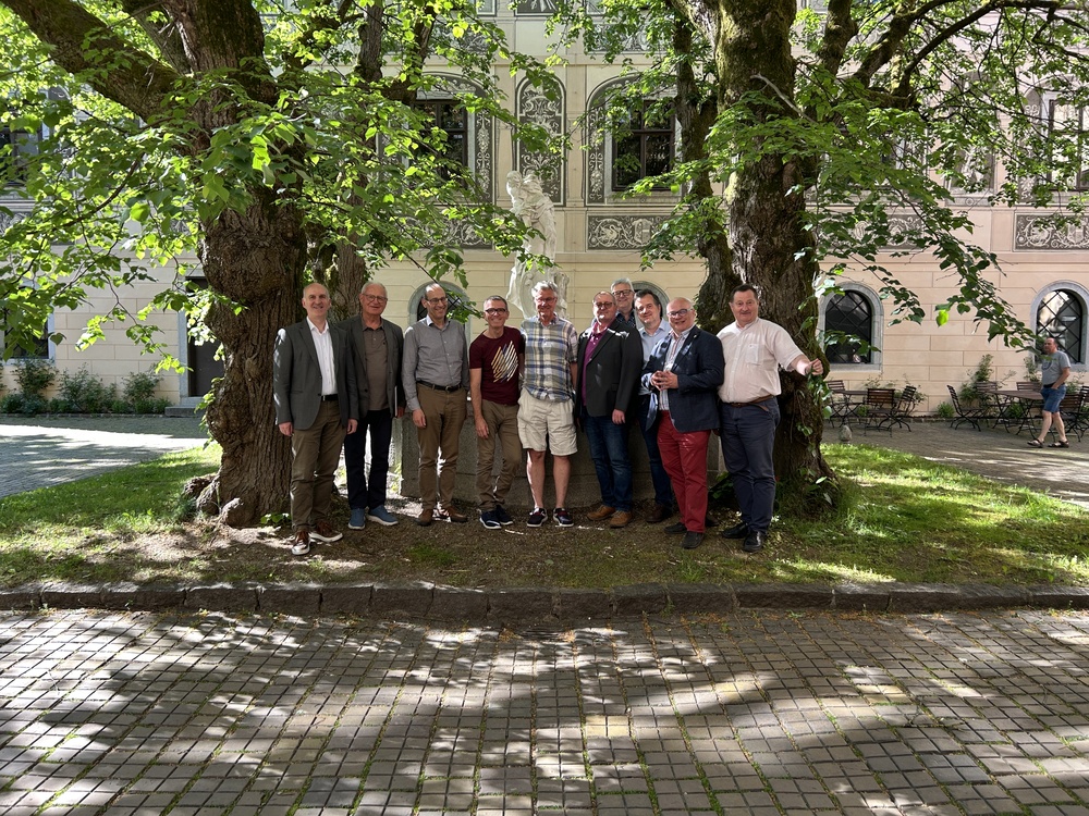 Die Teilnehmer des Bibelwochenendes mit Prof. Pichler aus Graz