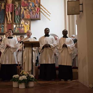 Regens und Seminaristen