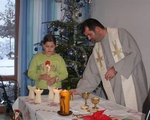 Weihnachtsgottesdienst im Seniorenheim