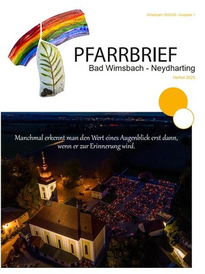 Pfarrbrief Herbst 2025