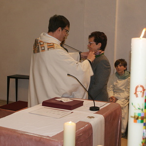 Ehrung der Mitglieder des Kirchenchors am Ostermontag