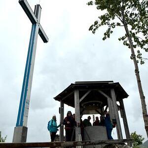 Beim Lichterkreuz