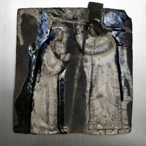 IV. STATION  Jesus begegnet seiner Mutter