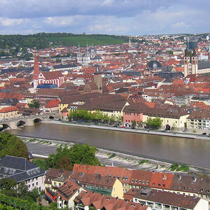 Pilgerweg in Würzburg