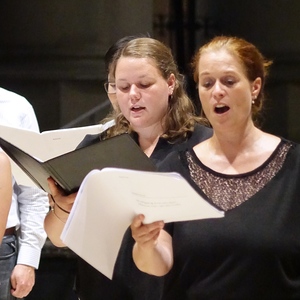 Probe für den ORF-Rundfunkgottesdienst im Linzer Mariendom