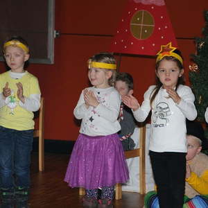 Kindergarten feiert Weihnachten