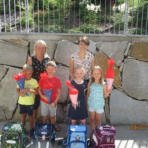 Schulanfänger Abschied, Juli 2021