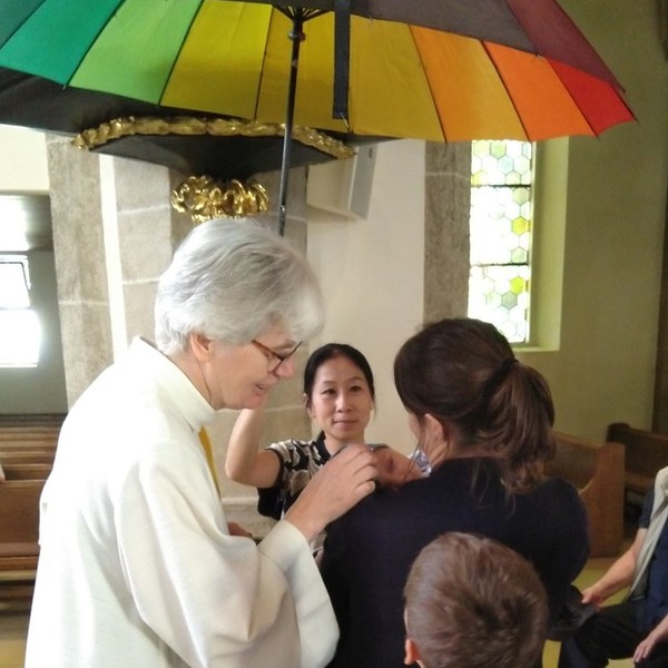 Gottesdienst mit den Täuflingen 2022