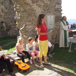 Bergmesse Burgruine Ruttenstein