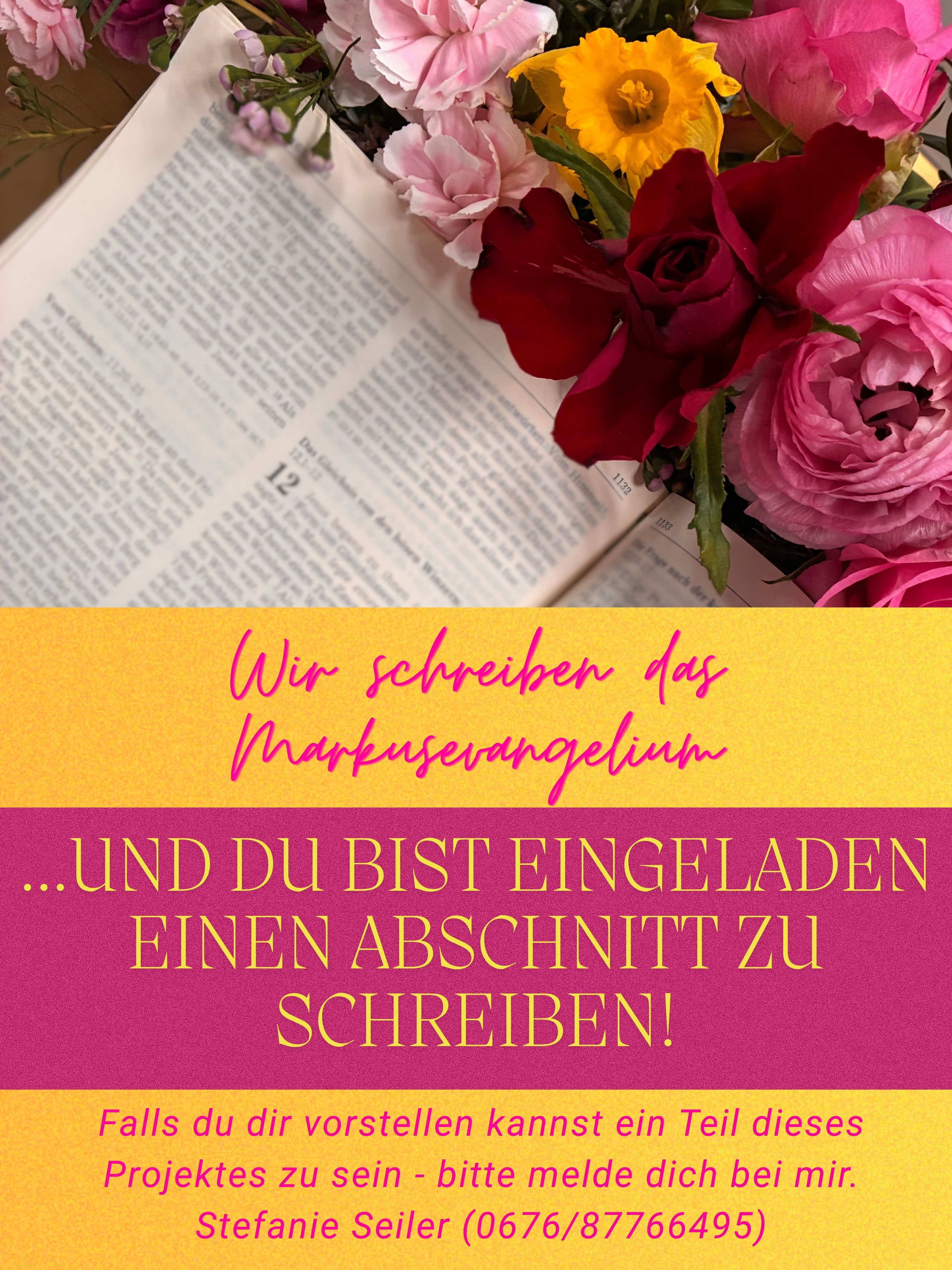 Markusevangelium / © Pfarrgemeinde Wels-Heilige Familie