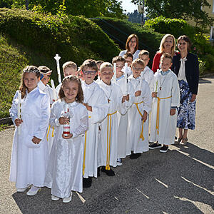 Erstkommunion 2018 in der Pfarre Kopfing