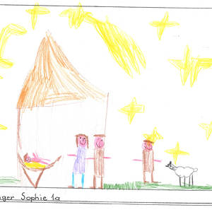 Sophie Dietinger, Volksschule St. Marienkirchen an der Polsenz, Klasse 1a