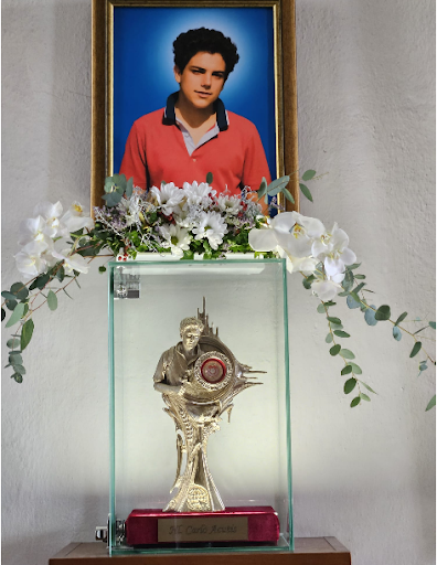 Reliquie Carlo Acutis / Herbert Haslhofer Pfarre Zwettl