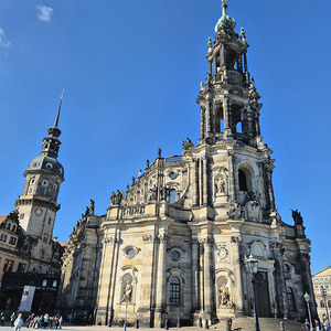 Hofkirche von außen