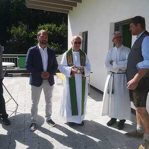 Segnung Clubheim Union Kopfing Sektion Fussball