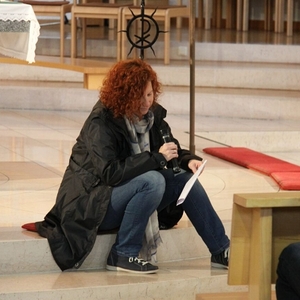 Bussfeier 2015 der Firmlinge in Haid