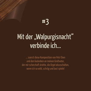 Frage Nr. 3: Mit der 'Walpurgisnacht' verbinde ich...