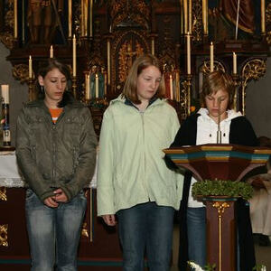 Gottesdienstgestaltung der Firmlinge