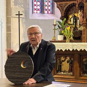 Josef Pesendorfer in der Kirche Goldwörth