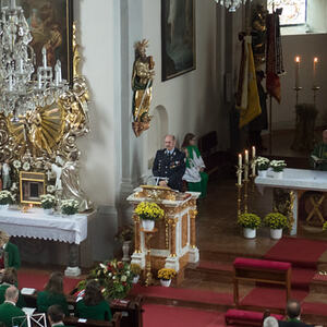 Kriegerehrung und Friedhofsegnung