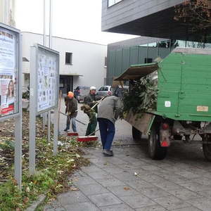 Kirchensanierung - Grünanlage