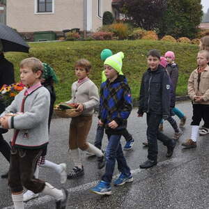 Erntedankfest in Untergeng mit Jubelpaare