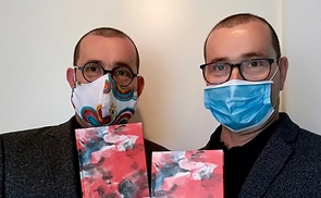 Die Zwillinge Thomas Schlager-Weidinger (l.) und Stefan Schlager erstmals als Co-Autoren