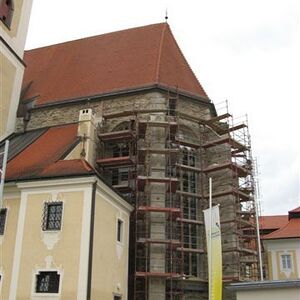 Baustelle Kirche