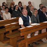 Pater Alois Mühlbachler feierte sein 40 jähriges Priesterjubiläum mit LR Max Hiegelsberger, BM Thomas Steinerberger.